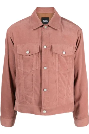 Buy Men's Contour Green Corduroy Jacket Online | SNITCH