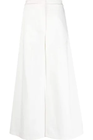 Jil Sander Wide-leg cotton trousers