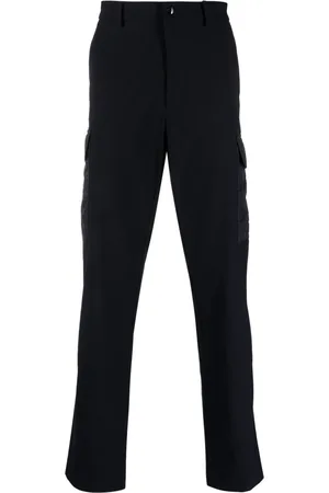 Moncler Logo-patch straight-leg cargo trousers