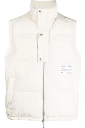 Izzue Logo-patch quilted down gilet