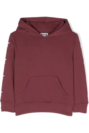 Golden Goose Star-print cotton-blend hoodie