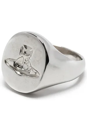 Vivienne Westwood Seal engraved orb ring