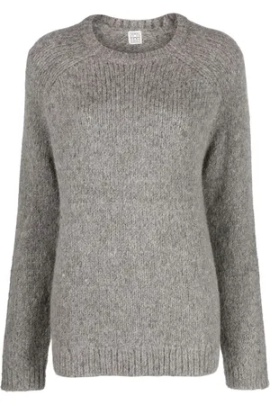 Totême Crew-neck chunky-knit jumper