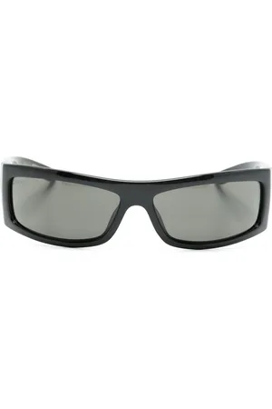 Gucci Tinted rectangle-frame sunglasses