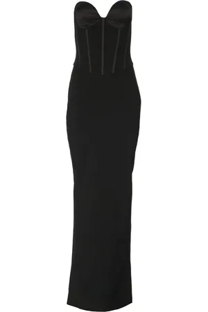 Retrofete Luna strapless maxi dress