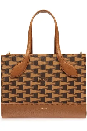Bally Keep On Pennant-print tote bag
