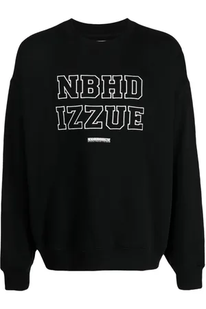Izzue Slogan-print cotton-blend sweatshirt