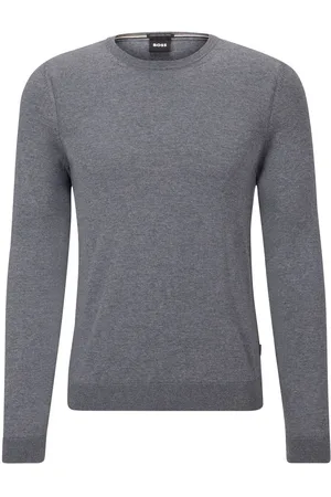 HUGO BOSS Crew-neck long-sleeve jumper