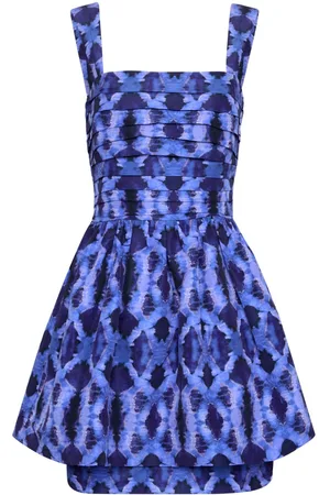 Rebecca Vallance Shiloh graphic-print minidress