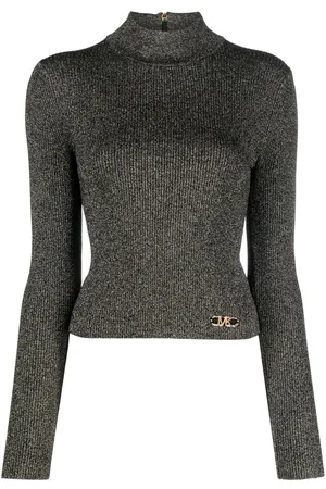 Michael Kors Logo-plaque lurex jumper