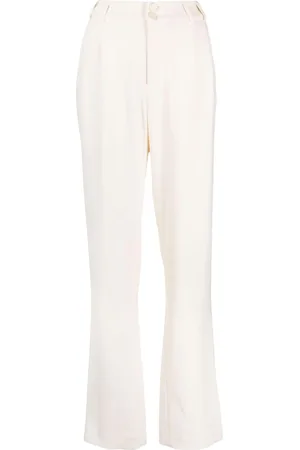 HUISHAN ZHANG Miles straight-leg crepe trousers
