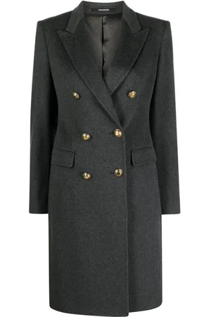 TAGLIATORE Double-breasted wool-blend coat