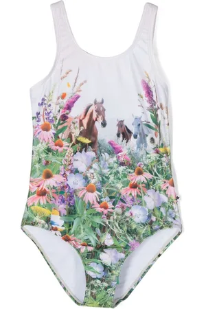 Molo Nika graphic-print swimsuit