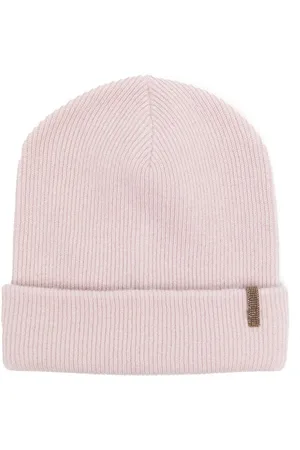 Givenchy Kids 4G ribbed-knit pull-on hats (pack of two) - Pink