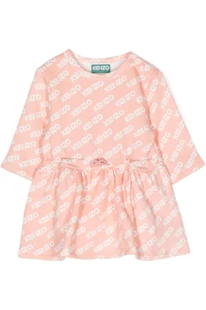 Kenzo Logo-print cotton minidress