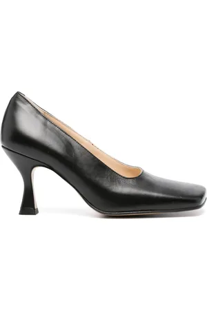Souliers Martinez Rosana 80mm leather pumps
