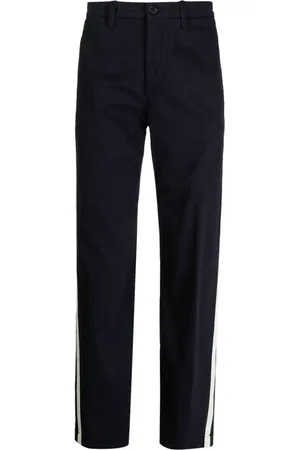 Lacoste Straight-leg striped chino trousers