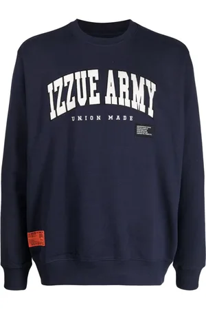 Izzue Logo-print cotton sweatshirt