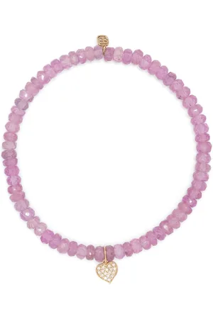 Sydney Evan 14kt yellow gold sapphire beaded bracelet