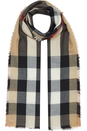 Burberry Vintage check cashmere scarf