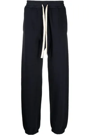 Jil Sander Drawstring cotton track pants
