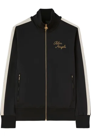 Palm Angels Logo-embroidered track jacket