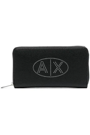 Lot - Armani embossed black leather faux snakeskin handbag purse with  removable strap, interior zip pocket 9 1/2