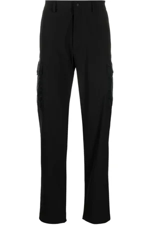 Moncler Logo-patch jersey cargo trousers