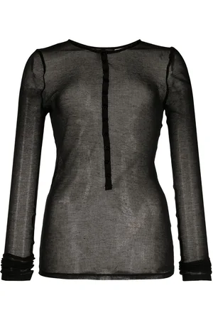 Kiki de Montparnasse Ribbed Intime henley top