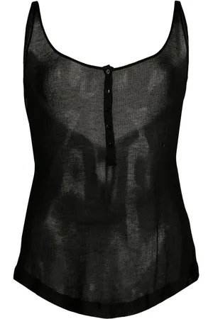 Kiki de Montparnasse Ribbed Intime tank top