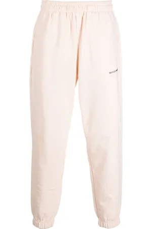 Monochrome Logo-print cotton track pants