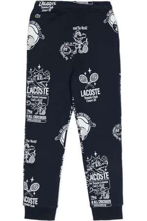 Lacoste Graphic-print track pants