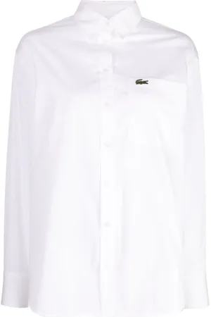 Lacoste Logo-appliqu?? cotton shirt