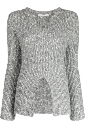 B+AB Front-slit m??lange jumper