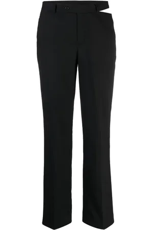 BETTTER Straight-leg wool trousers