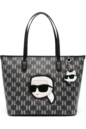 Karl Lagerfeld Ikon Monogram tote bag