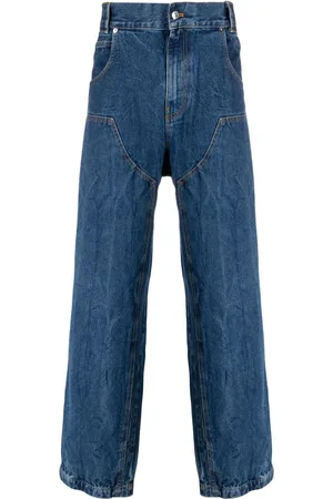 PAURA High-rise wide-leg jeans