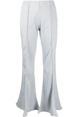 Y / PROJECT Elasticated-waist flared trousers
