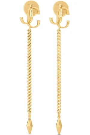 Yves Saint Laurent YSL Massive Gold Toned African Inspired Dangling Earrings  | Dangle earrings, Yves saint laurent vintage, Yves saint laurent