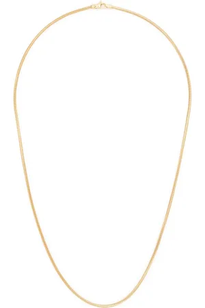 TOM WOOD Snake-chain silver necklace