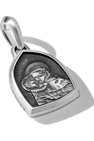 David Yurman Sterling St. Anthony amulet (21.8mm)