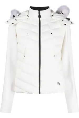 Moose Knuckles Hooded panelled padded jacket