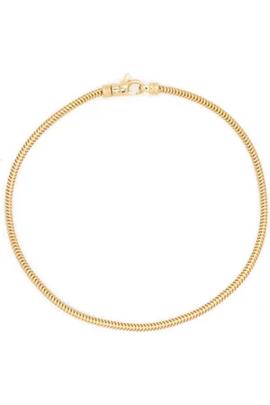 TOM WOOD Snake slim -plated bracelet