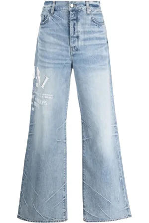 Amiri Baggy Wide-leg Jeans in Blue for Men