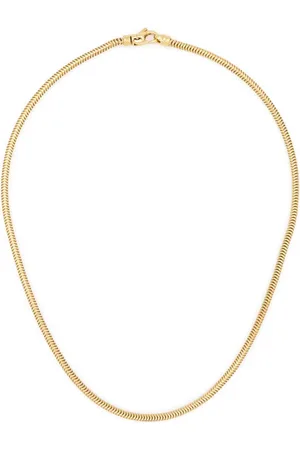 TOM WOOD Polished snake-chain necklace