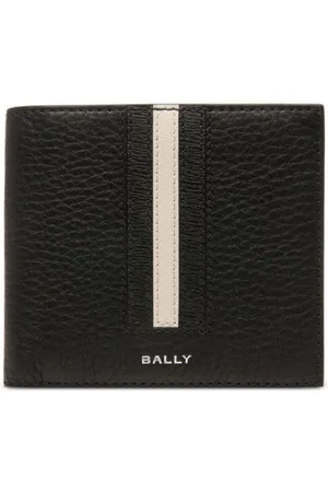 Bally Ribbon leather bifold wallet