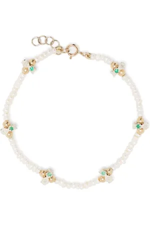 Pascale Monvoisin 9kt yellow gold Chelsea N??1 pearl and diamond bracelet