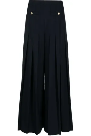 Claudie Pierlot Creased palazzo pants