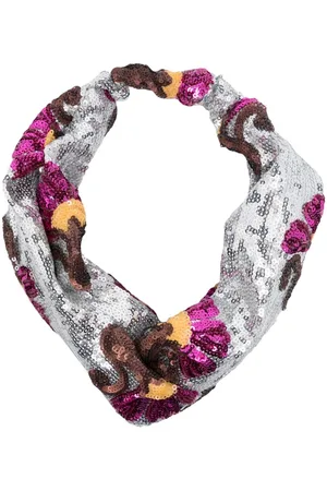 La DoubleJ Pin-up sequin-embellished headband