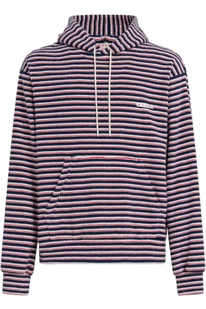 Marni Layered striped hoodie